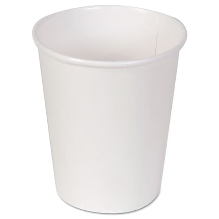 Paper Cups, Hot, 10oz, White, PK1000 PK
